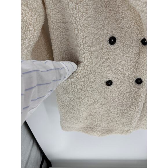 Nine West double-breasted teddy coat Daisy Dew size 2XL pockets warm fashionable - Picture 6 of 10